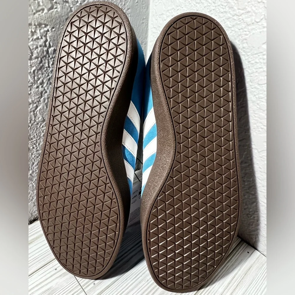 Adidas VL Court 2.0 Semi Blue Burst men’s sneakers shoes size 8.5 JIO496 lace up
